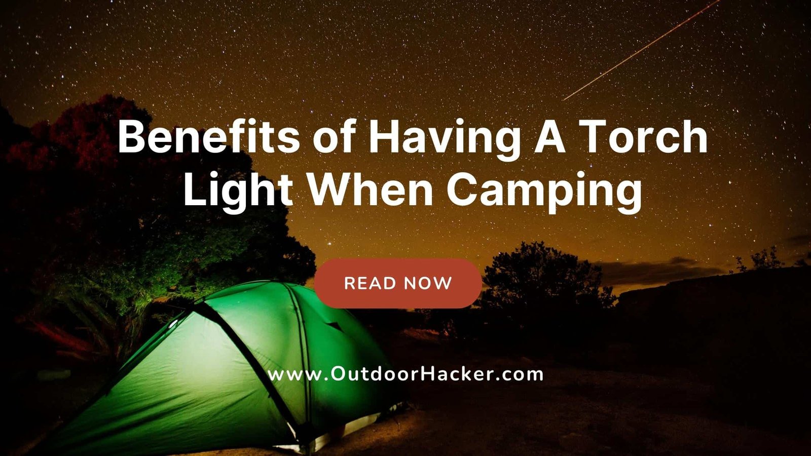Benefits of Having A Torch Light When Camping