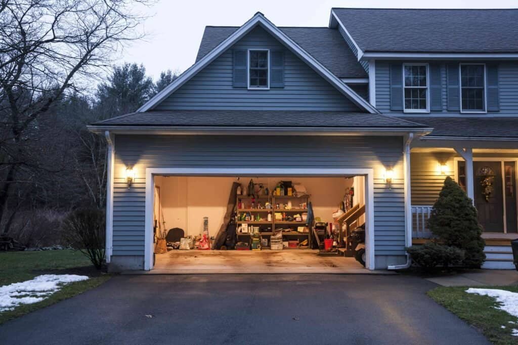 Shed vs Garage storage