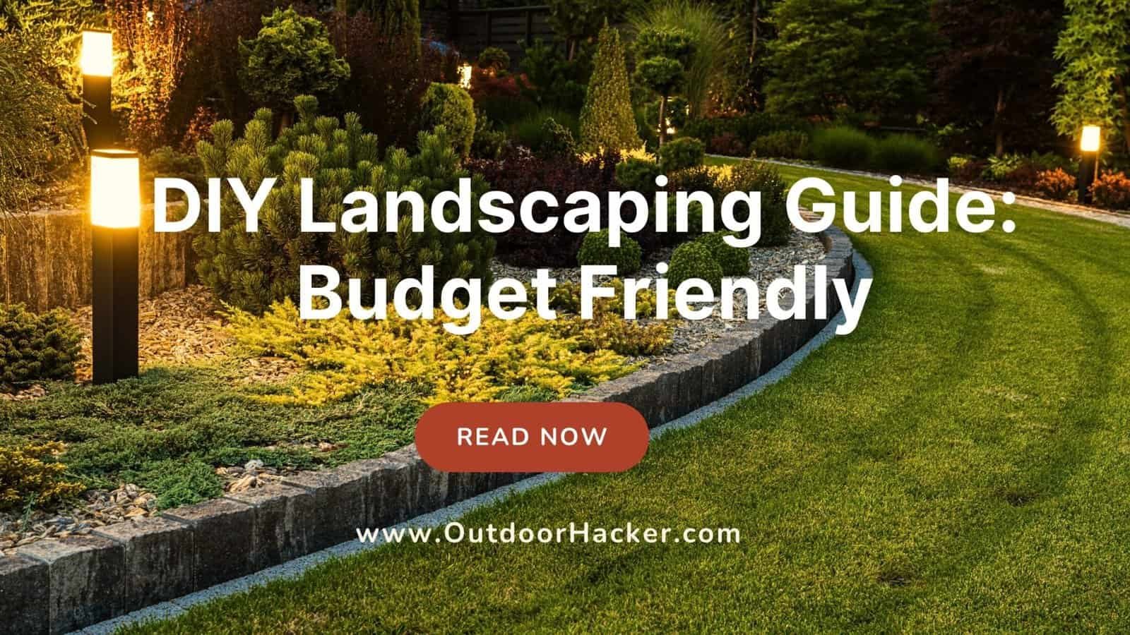 DIY Landscaping ideas on a budget