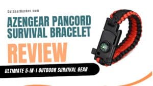 aZengear Paracord Survival Bracelet review